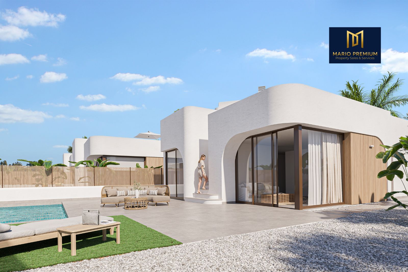 L.A. Sunset Villas — 3-Bed Villas with Basement & Solarium from €589,900 + VAT, Los Alcázares