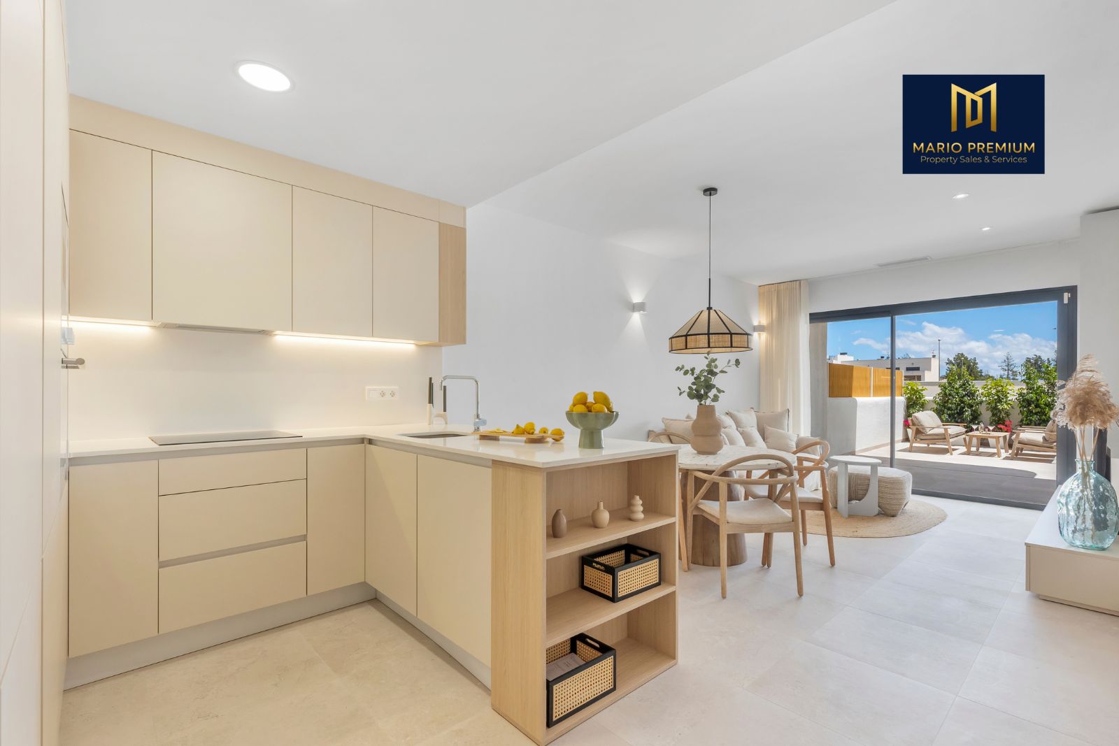 Mykonos Apartments — 3-Bed Ground Floors & Solarium Homes from €269,900 + VAT, Dolores